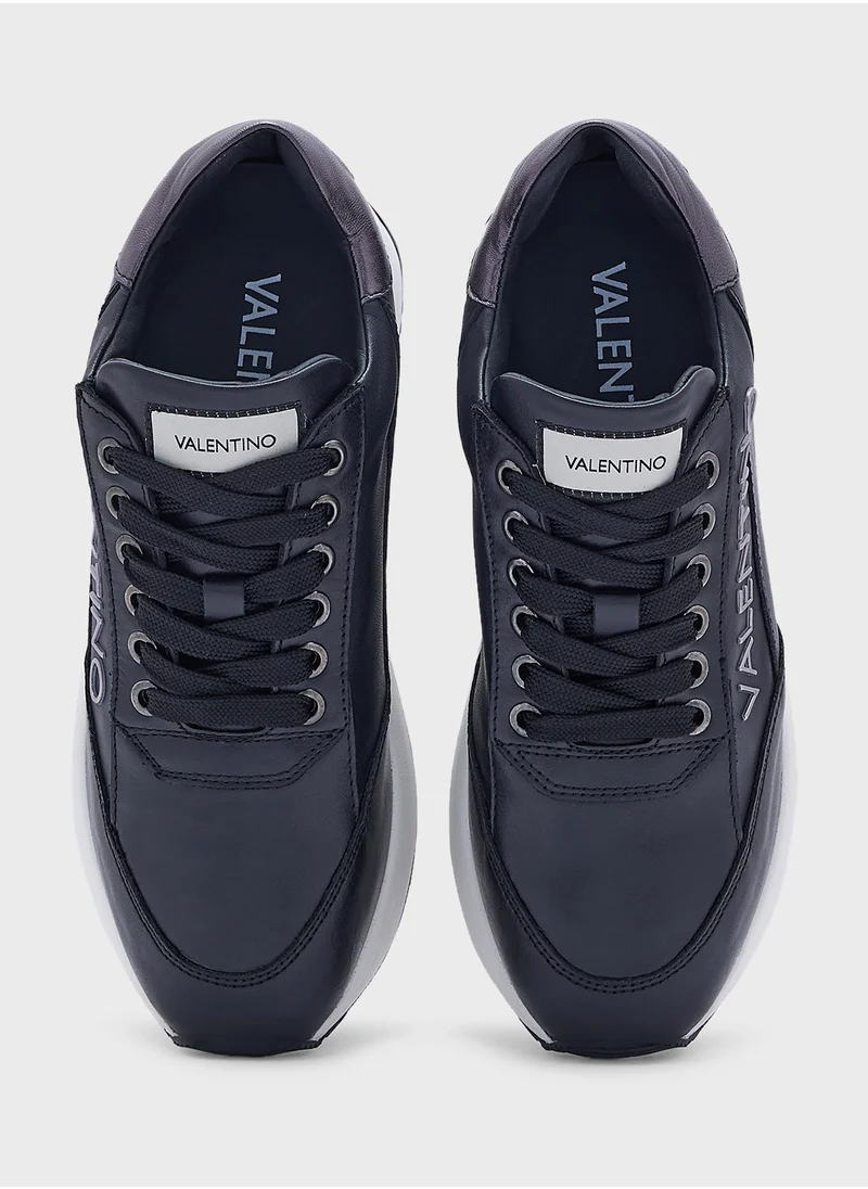 VALENTINO BY MARIO VALENTINO Lace Up Low Top Sneakers