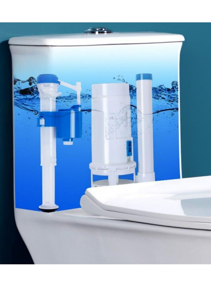 High Pressure Water Inlet Valve Of Toilet Tank Adjustable Height Water Inlet Fittings With Water Filter - Image 5