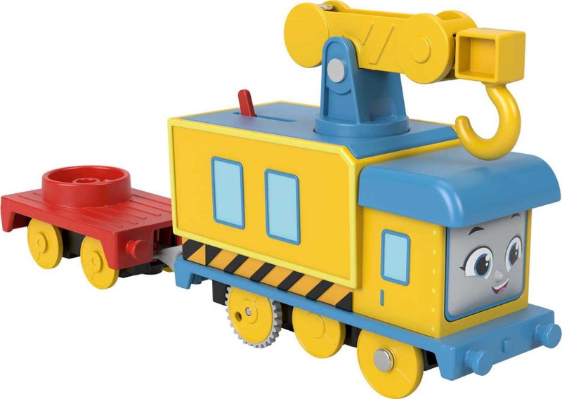 THOMAS & FRIENDS Thomas Friends Motorized Toy Carly the Crane BatteryPowered Rail Vehicle for Preschool Pretend Play Kids Ages 3 Years - Image 3