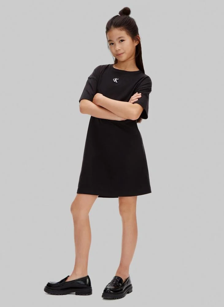 Calvin Klein Jeans black T-shirt Dress for Women | Best Price UAE