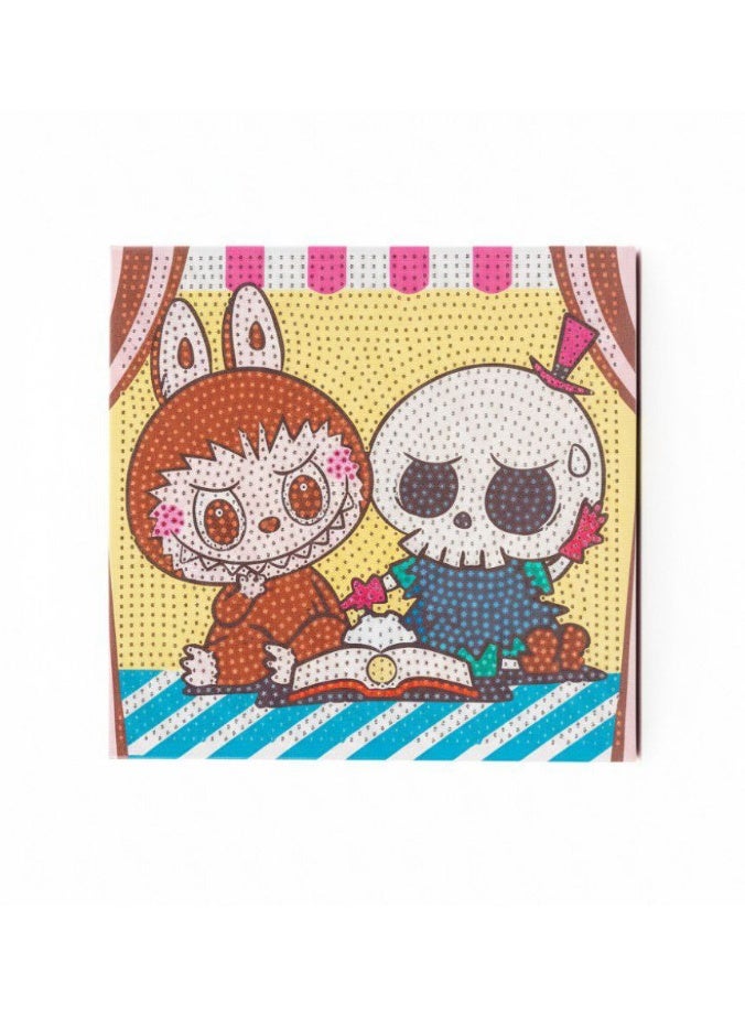 دايموند ابنِ شخصيات رائعة باستخدام قطع ألماسية لامعة. أحجية، حرف يدوية، ولمعان! (للأولاد والبنات) ٢٠ × ٢٠ سم (متعددة الأشكال وملونة) - Image 3