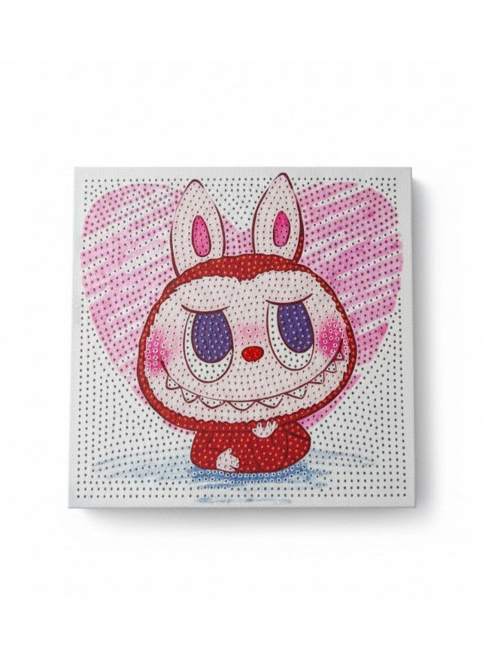 دايموند ابنِ شخصيات رائعة باستخدام قطع ألماسية لامعة. أحجية، حرف يدوية، ولمعان! (للأولاد والبنات) ٢٠ × ٢٠ سم (متعددة الأشكال وملونة) - Image 4