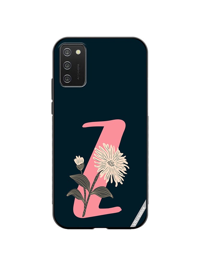 VR CREATIVE Protective Case Cover For Samsung Galaxy A03s Alphabet Z Design Multicolour - Image 1