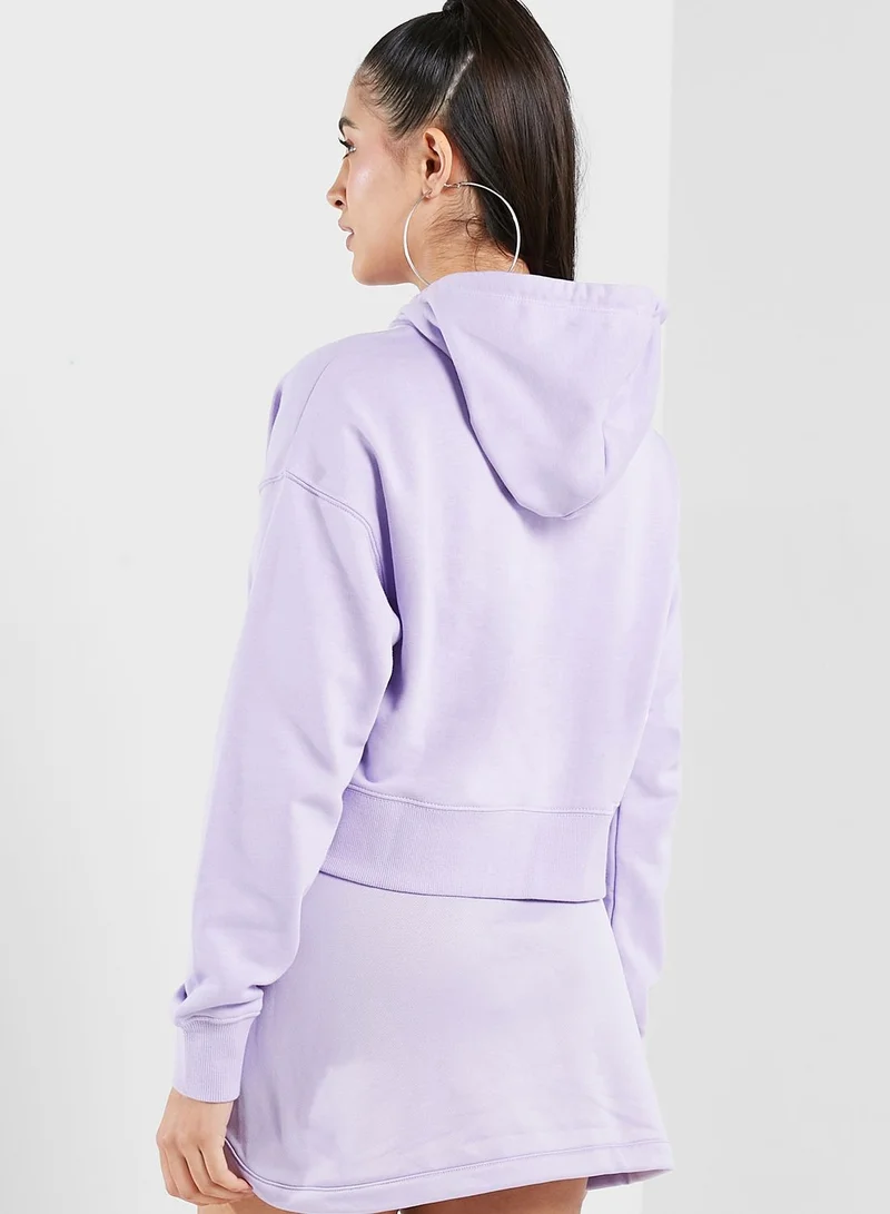 PUMA Classics Cropped Hoodie