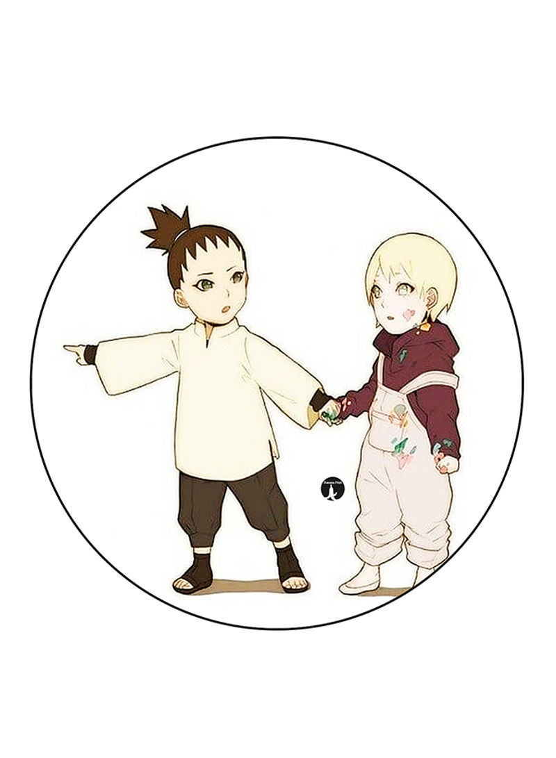 RKN Anime Naruto Printed Large Pin Multicolour - Image 1