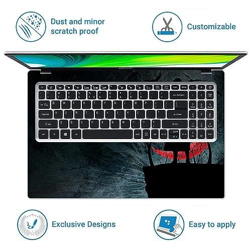 Finearts Full Body Laptop Skin Upto 15.6 inch Sticker Compatible for Dell/HP/Lenovo/Acer/Sony All Laptop Size Upto 14 to 15.6 Inch - Uchiha Itachi Anime - Image 3