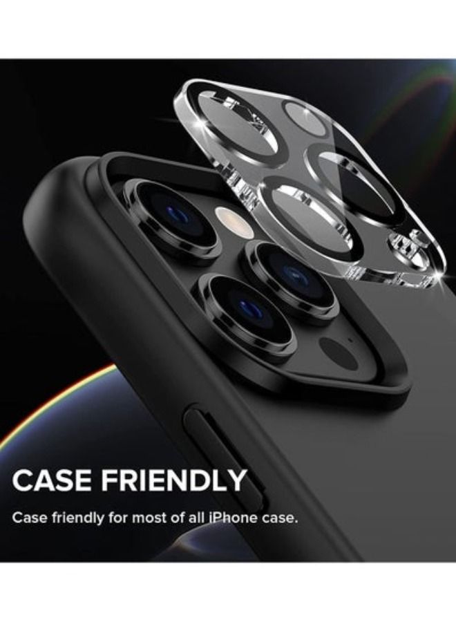 أكاليكس حامي عدسة الكاميرا ، 9 ح صلابة الزجاج المقسى فيلم ، الترا هد ، المضادة للخدش ، حالة ودية ل فون برو / فون برو ماكس - Image 3