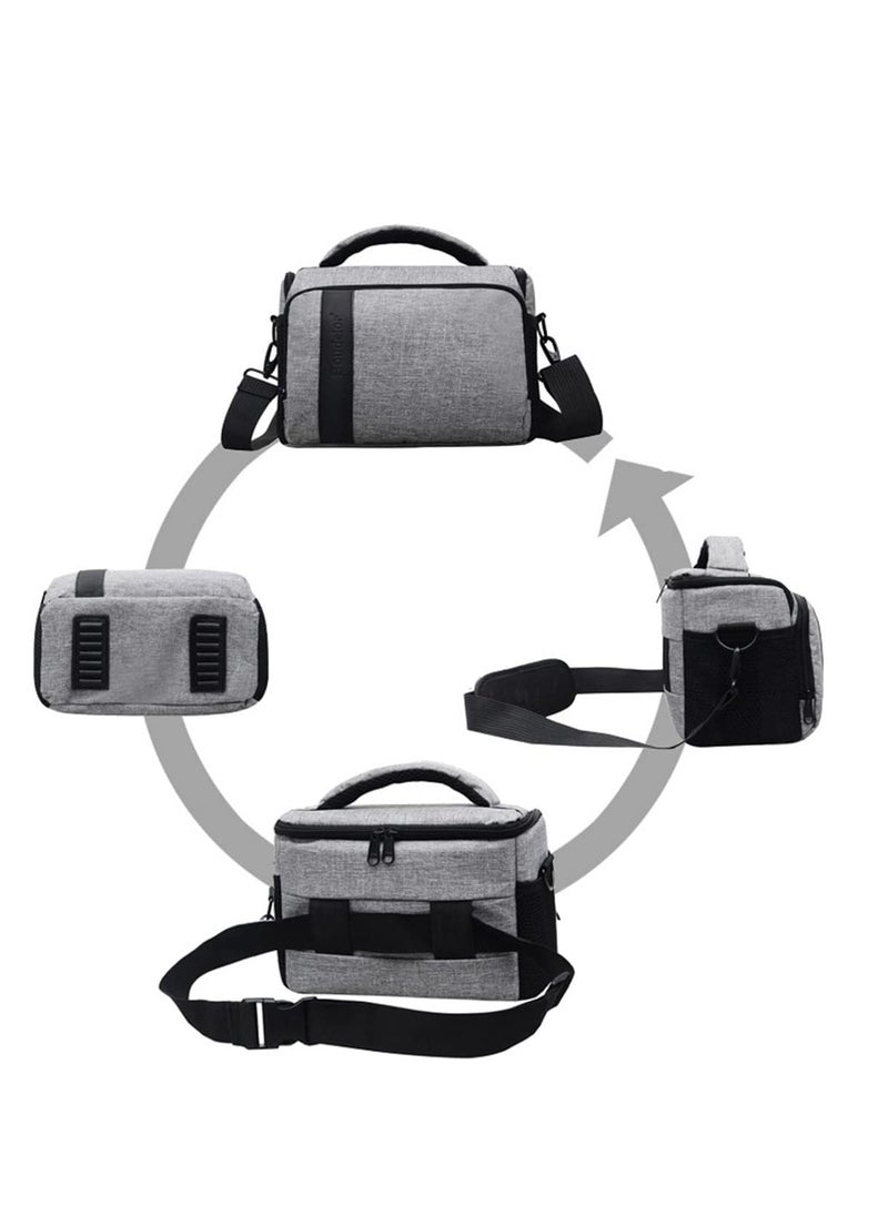Generic - Waterproof Anti-Shock DSLR Camera Bag Compatible with Canon EOS Nikon Sony Samsung Olympus Pentex D600 D3200 D5200 DSLR 100D 500D 550D 600D 650D EOS 5002E - Image 1