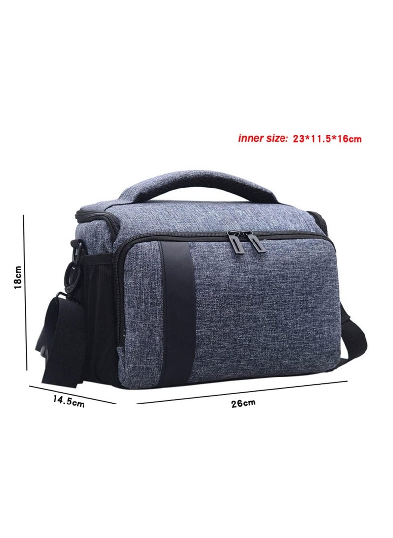 Generic - Waterproof Anti-Shock DSLR Camera Bag Compatible with Canon EOS Nikon Sony Samsung Olympus Pentex D600 D3200 D5200 DSLR 100D 500D 550D 600D 650D EOS 5002E - Image 1