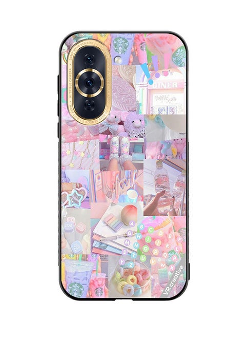 Protective Case Cover For Huawei Nova 10 Cute Collage Design Multicolour