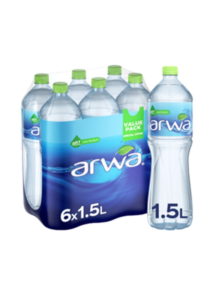 Drinking Water (6 x 1.5L)
