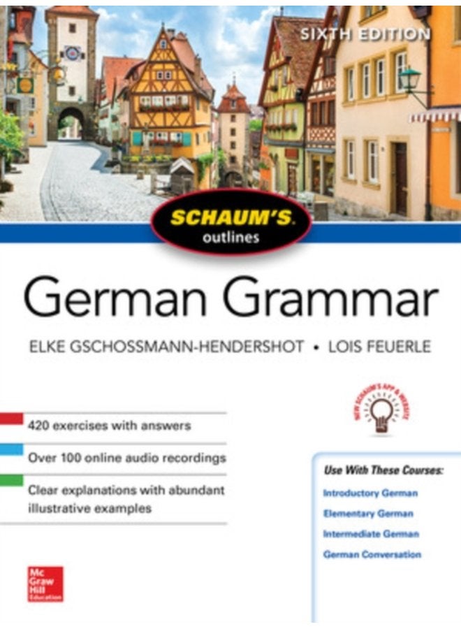 Schaum s Outline of German Grammar Sixth Edition - Paperback