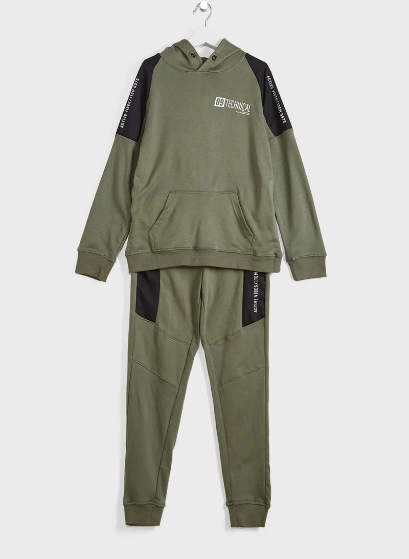 Ripples Youth Hoodie And Joggers Set