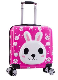 GoldenLike Kids Luggage Children Travel Suitcase 20 Inch Cartoon Rolling Trolley Case with Wheels Children's Carry on Luggage for Boys Girls Travel and School  - Image 1