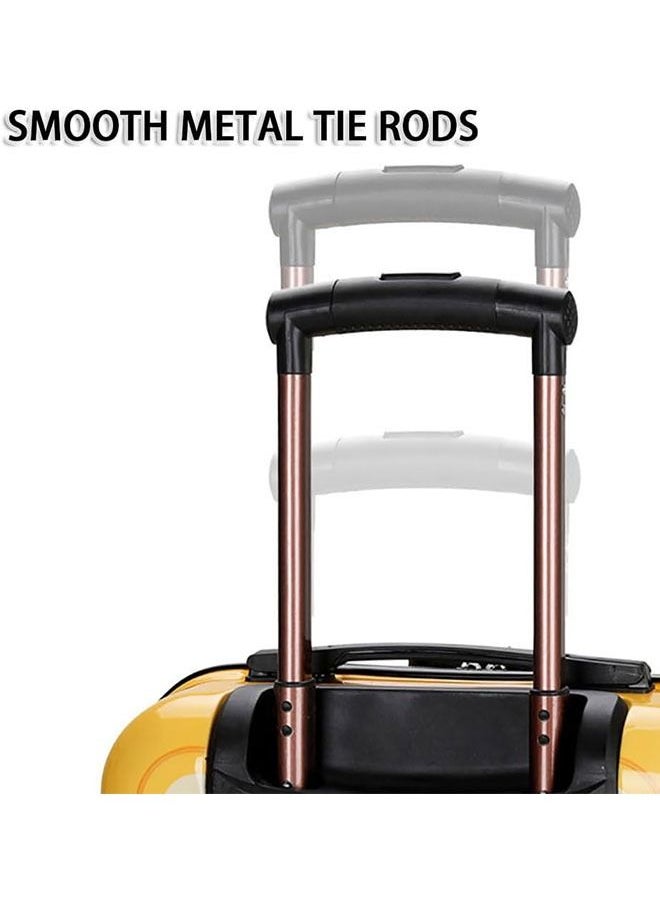 GoldenLike Kids Luggage Children Travel Suitcase 20 Inch Cartoon Rolling Trolley Case with Wheels Children's Carry on Luggage for Boys Girls Travel and School  - Image 5