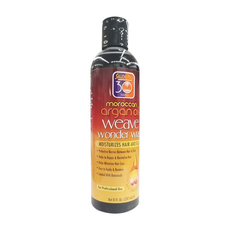 SalonPro Salon Pro 30 Sec Moroccan Argan Oil Weave Wonder Wrap Dark - Image 1