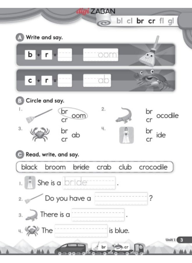 Oxford Phonics World 4 – Consonant Blends  Work Book - Image 4