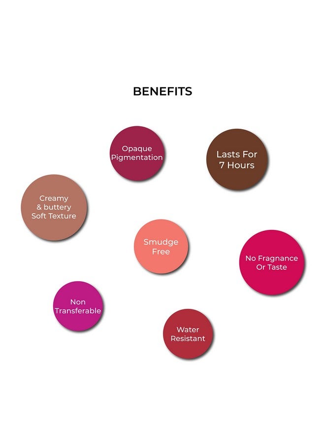 لينفور قلم تحديد الشفاه ريبيل، مقاوم للماء وطويل الأمد، أقلام تحديد الشفاه بلمسة نهائية غير لامعة، طرف مدبب مع محدد شفاه دقيق للنساء والفتيات، أحمر 06 - Image 4