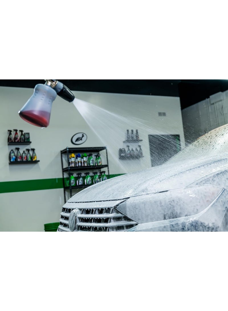 تيرتل واكس شامبو Turtle Wax Snow Foam لغسيل السيارات - سعة 5 لتر | سائل غسيل عالي الرغوة برائحة الكرز | شامبو مركز لتنظيف السيارات - Image 2