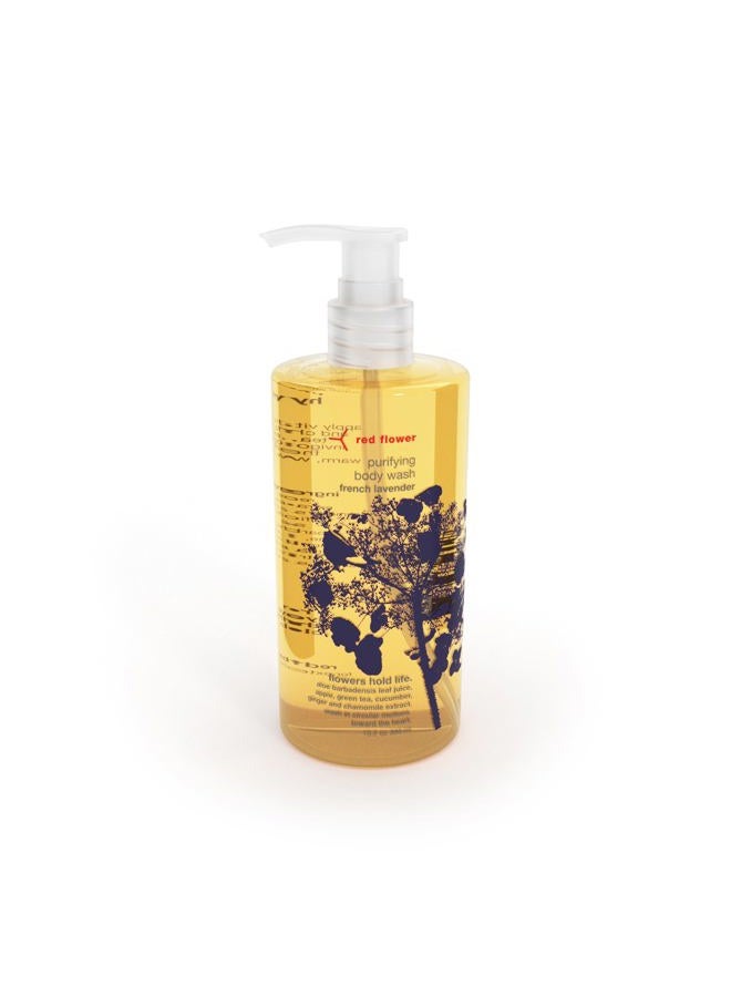 Red Flower French Lavender Purifying Body Wash, 10.2 fl. oz. - Image 1