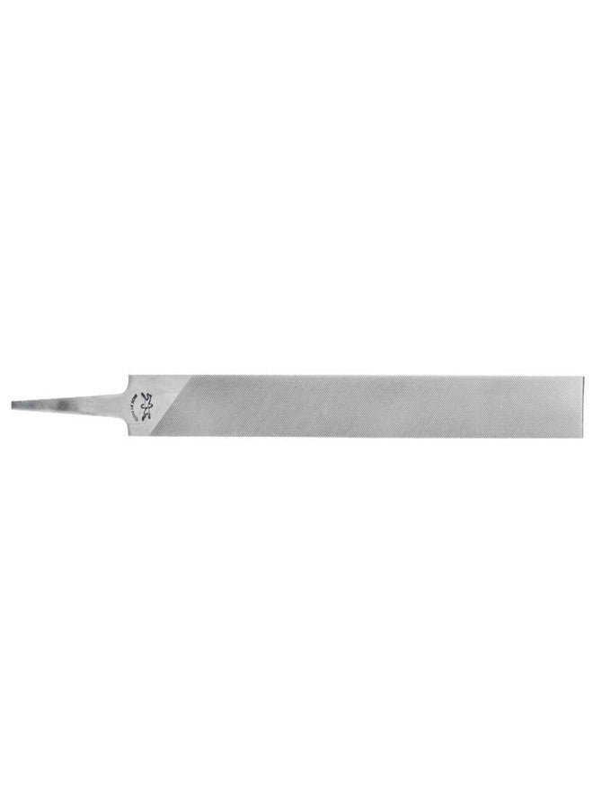 PFERD 10" Machinist File - Long Angle Lathe, Smooth Cut 2, Safe Edges - High-Quality Steel - Pack of 1 - Part #17005P - Image 1