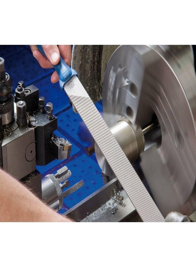 PFERD 10" Machinist File - Long Angle Lathe, Smooth Cut 2, Safe Edges - High-Quality Steel - Pack of 1 - Part #17005P - Image 3