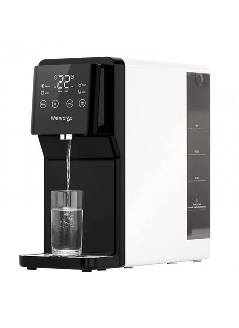 Waterdrop N1 Countertop Reverse Osmosis System, 4 Stage Reverse Osmosis Water Filter Countertop, 3:1 Pure to Drain, Reduce PFAS, No Installation Required, WD-N1-W