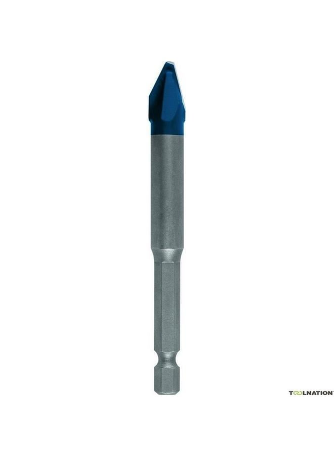 BOSCH Expert Hex-9 Hard Ceramic Drill Bit Silver and Blue 10 x 90mm JE2 608 900 593 - Image 1