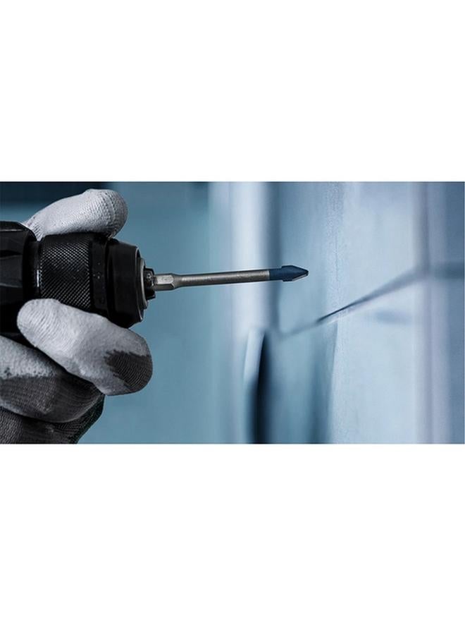 BOSCH Expert Hex-9 Hard Ceramic Drill Bit Silver and Blue 10 x 90mm JE2 608 900 593 - Image 4