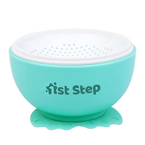 1st Step 5 in 1 Manual Baby Food Maker and Processor, Green - Image 5