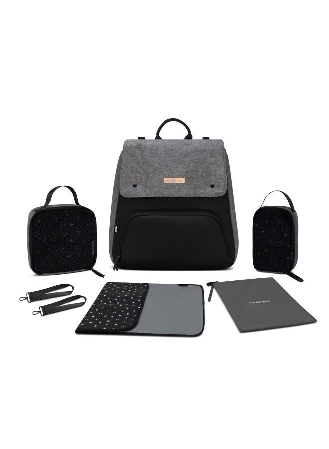 neobreez Double Stroller For 2 Kids 6m-4yrs, 44kg and Baby Diaper Backpack, Baby Travel Essentials - Image 3