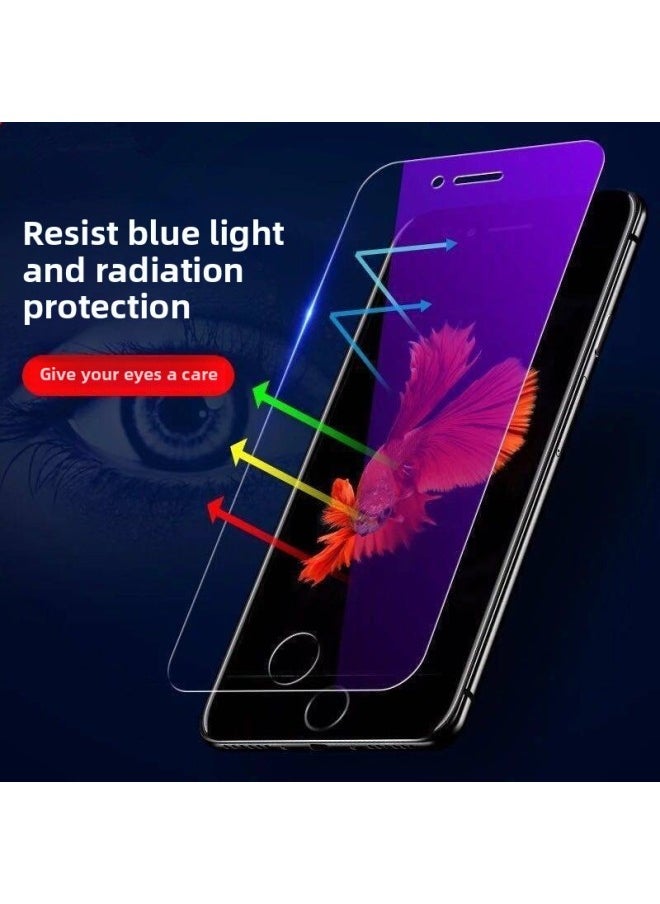 Generic - For Iphone 6s/7/8 Tempered Film Full Screen Full Transparent For Iphone6P Mobile Phone Film 7p Anti-Blue Light 8plus Explosion-proof Eye Protection-Colour:(pack Of 3) [full Screen Hd]-Size:For Iphone6SPLus - Image 1