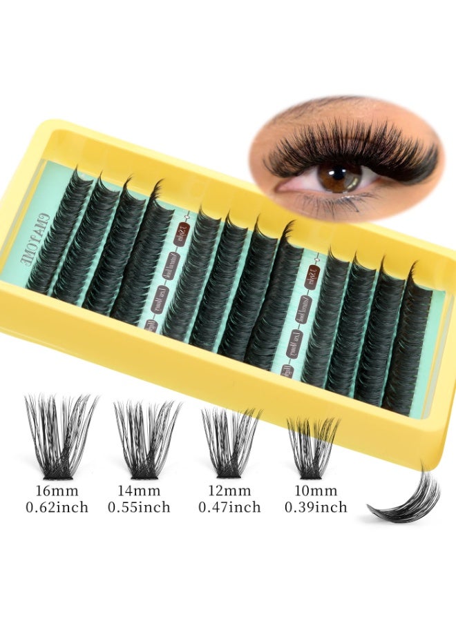 CMAYOME 240PCS 3Styles( Mix8-16mm )DIY Lash Clusters Kit | 30D/40D/50D Natural Look | Bond + Seal with Vitamin E | False Eyelashes Extensions with Tweezer |  High Quality,Easy To Apply At Home - Image 3