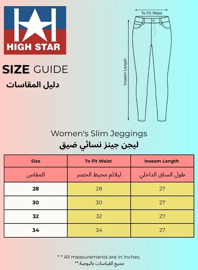 HIGH STAR Women Black Red Slim Fit Mid-Rise Clean Look Stretchable Jeans