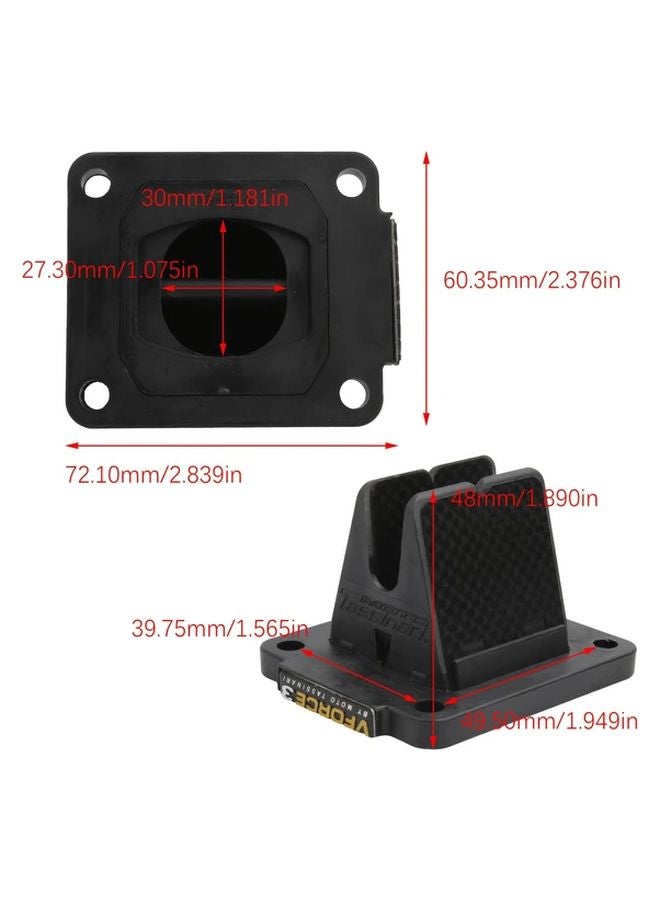 Motorcycle Carbon Fiber Intake System V384A Vforce3 VS110 1 For Kawasaki KX85 KX80 KX100 Suzuki RM100 - Image 3