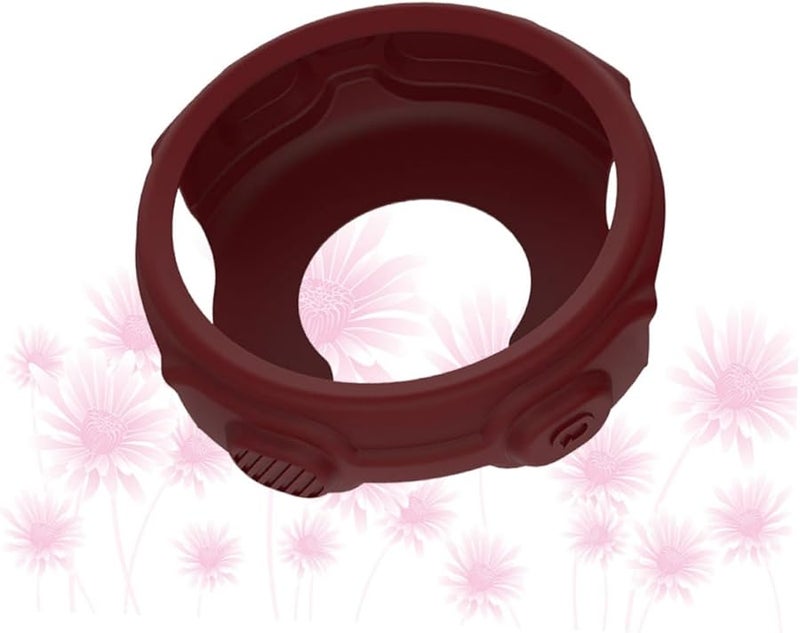 Red Silicone Shock Protective Case Cover for Forerunner Watch 4 5x3 5cm - Image 5