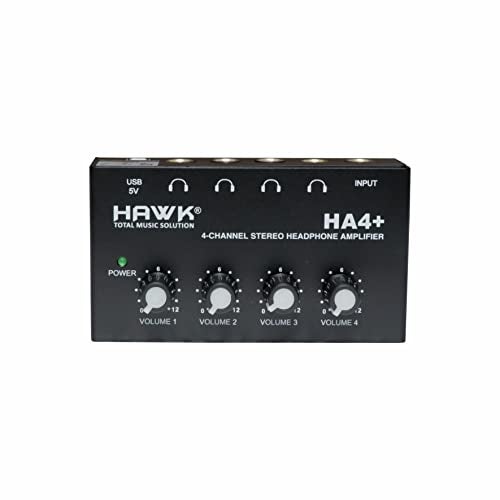Hawk HA4+ 4 Channel Headphone Amplifier - Image 1