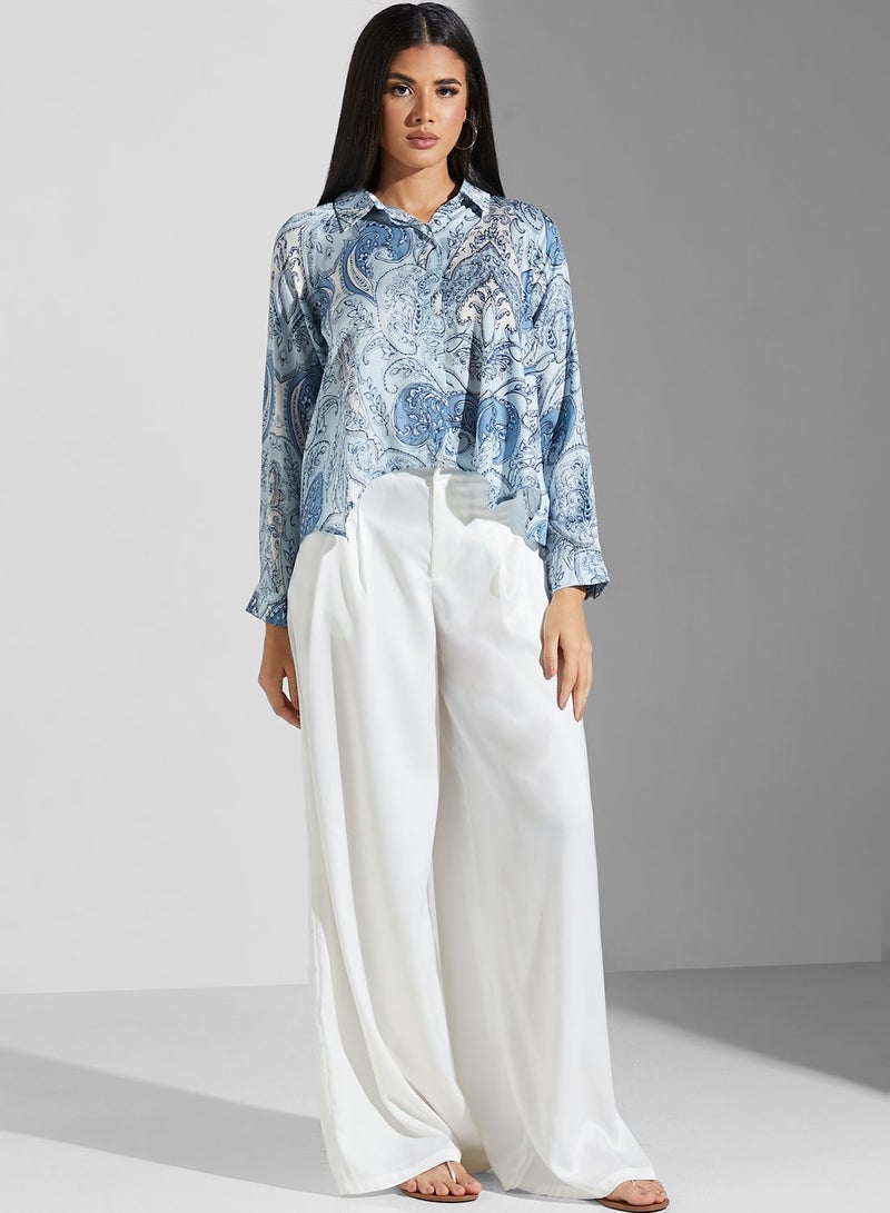 Label RITU KUMAR Printed Button Down Shirt  - Image 4