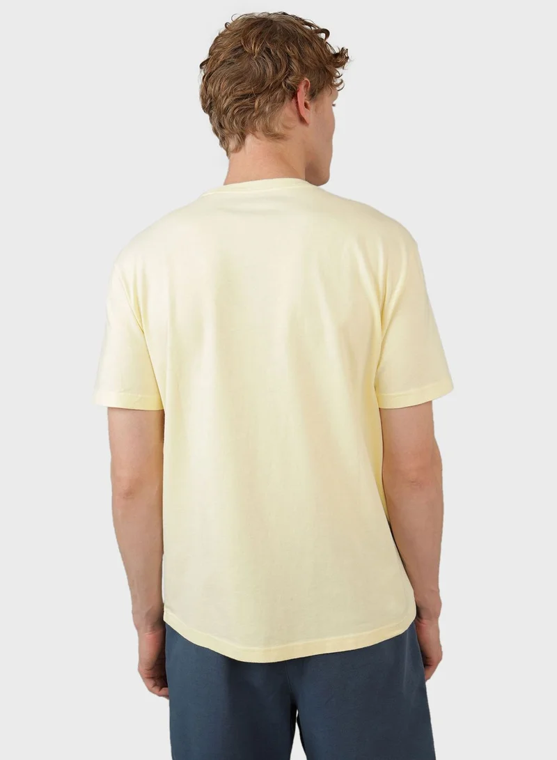 امريكان ايجل Logo Graphic Crew Neck T-Shirt