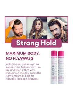 Tri Aerogel Hairspray Nontoxic Hair Finishing Spray For Styling Volumizing And Holding Curly Hair With Flexible Hold For Women And Men Pack Of 2 (10.5 Oz) - pzsku/Z3C2BA15816F58720FE43Z/45/_/1688712067/7c20985c-d577-495c-956a-b1b37928e52d