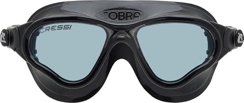 CRESSI Cobra XP Swim Goggles BlackBlack Tinted lens - Image 1