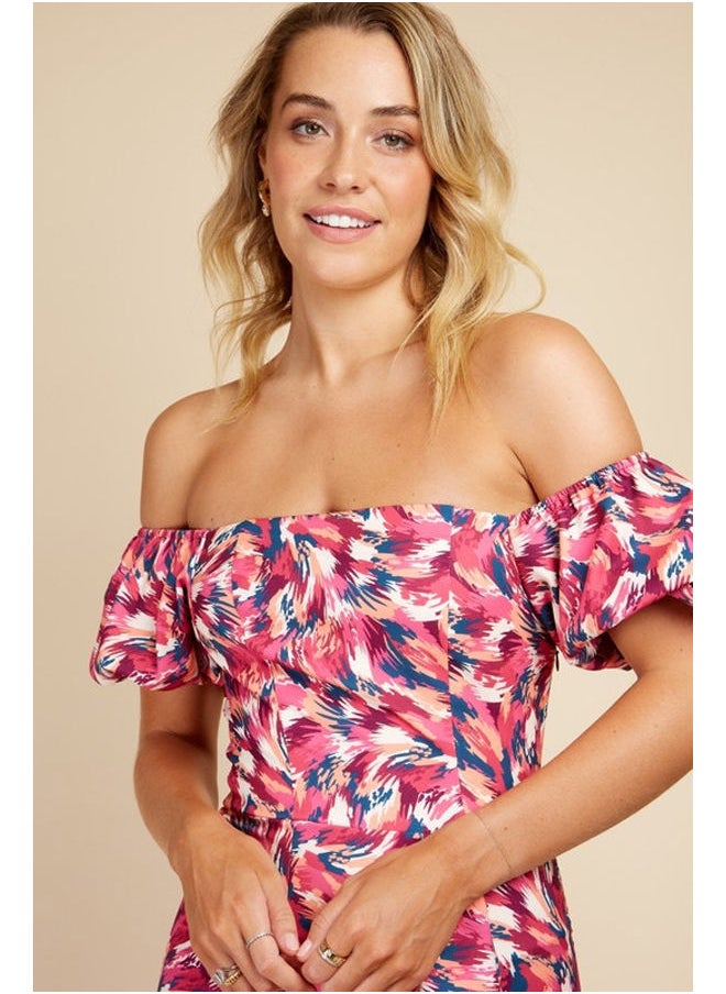 Bardot Midi Dress