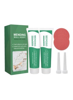 Excefore Drywall Repair Kit, Spackle Wall Repair Patch Kit with Scraper, Safe Wall Repairing Ointment, 2Pack Wall Mending Agent Large Hole Drywall Patch, for Wall Wood Plaster Surface, Easy to Fill  - Image 1