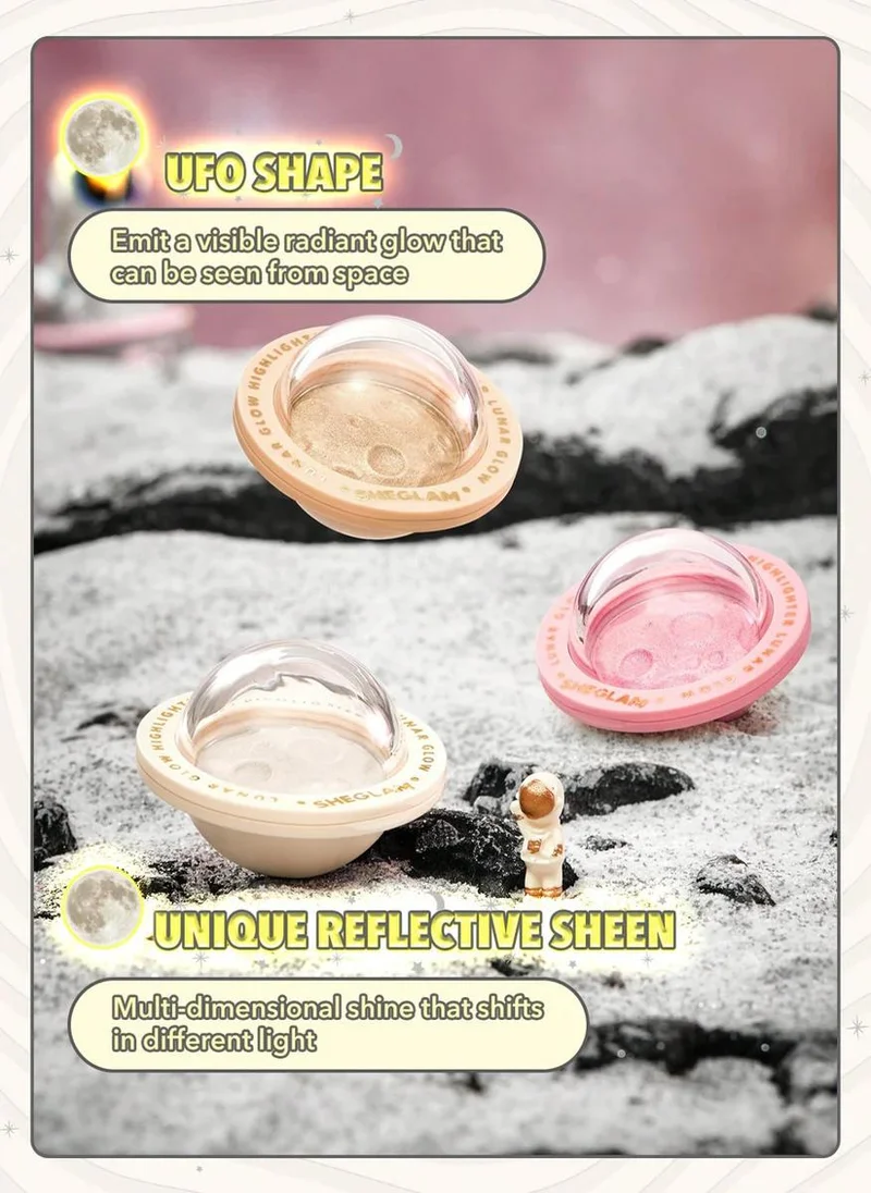 SHEGLAM Sheglam Lunar Glow Highlighter-Vanilla Frost