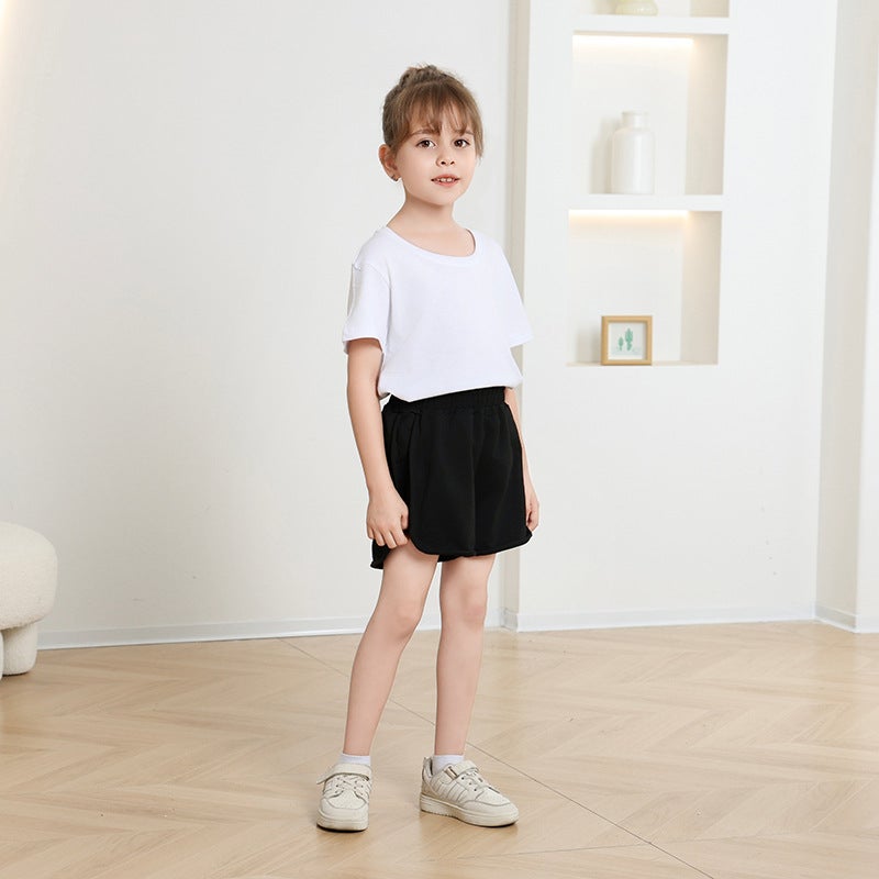 Cross-border Girls' Shorts Summer Children's Casual Sports Pants Children's Cartoon Hot Pants Western Style Outer Wear Loose Pants - Image 5