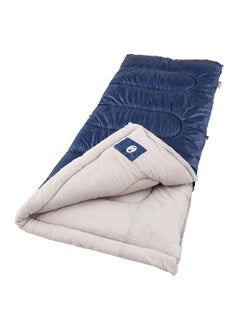 Coleman Brazos 30°F Rectangular Sleeping Bag Blue 75 x 33inch 2000034867  - Image 1