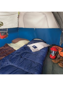 Coleman Brazos 30°F Rectangular Sleeping Bag Blue 75 x 33inch 2000034867  - Image 2