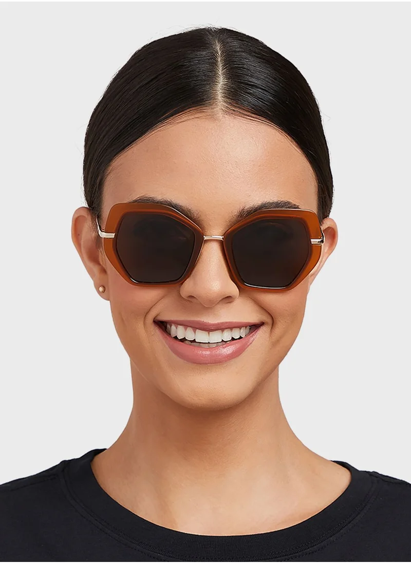 30Sundays Shook Pentagon Sunglasses