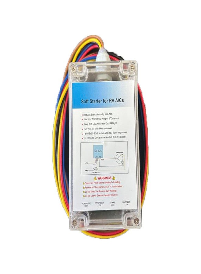 أكا مجموعة بدء التشغيل الناعمة من ACA متوافقة مع عربات التخييم RV ويمكنها استخدام مولد صغير لبدء تشغيل ضاغط تكييف الهواء لضمان التشغيل السلس - Image 3