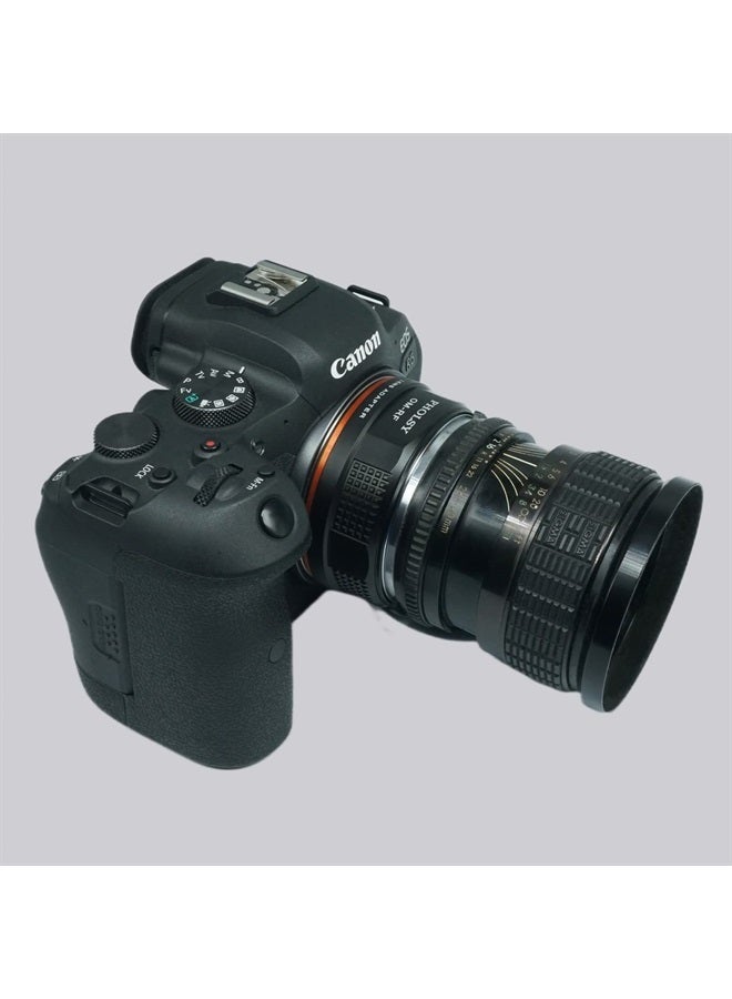 PHOLSY Lens Mount Adapter Compatible with Olympus Zuiko OM Lens to Canon EOS RF Mount Camera Body EOS R8, R50, R6 Mark II, R7, R10, R3, R5, EOS R5C, R6, EOS R, EOS RP - Image 2